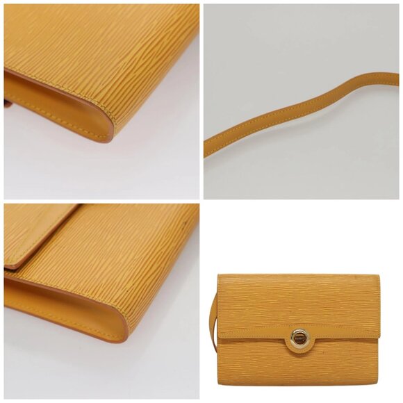 LOUIS VUITTON Epi Arsch Shoulder Bag Yellow - Picture 10 of 15